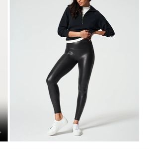 Spanx Faux Leather Leggings